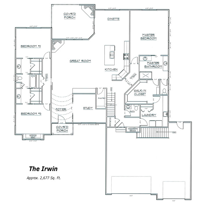 The Irwin Floor Plan