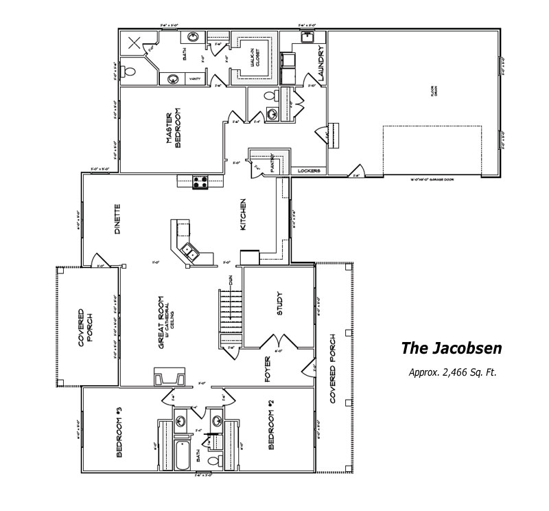 The Jacobsen Floor Plan