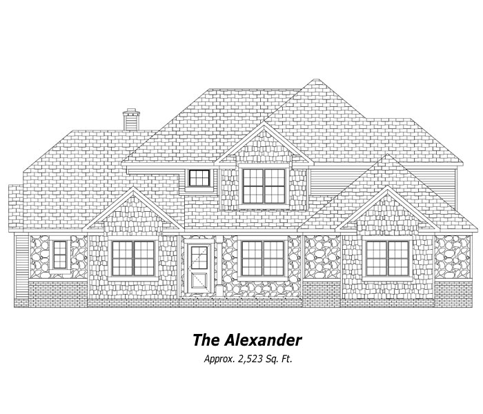 The Alexander Two-Story Home