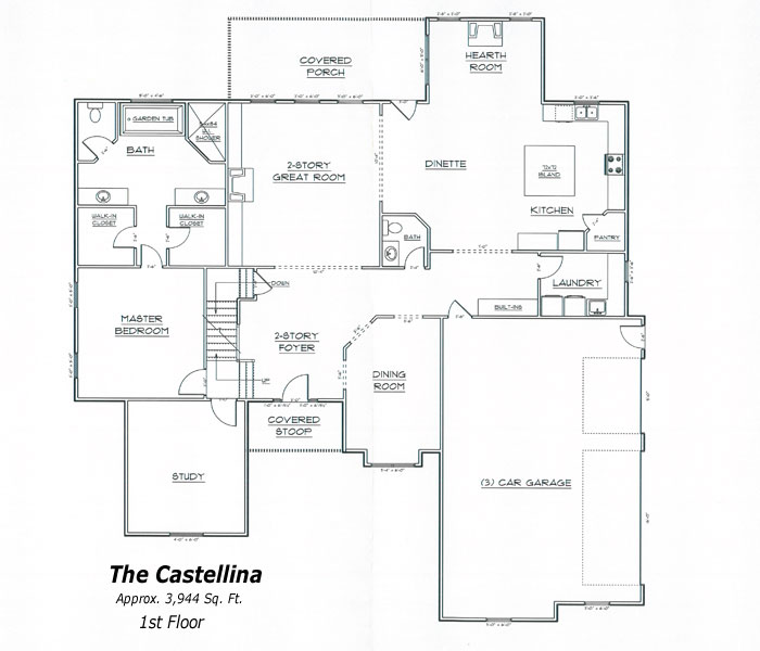 Castellina Floor Plan