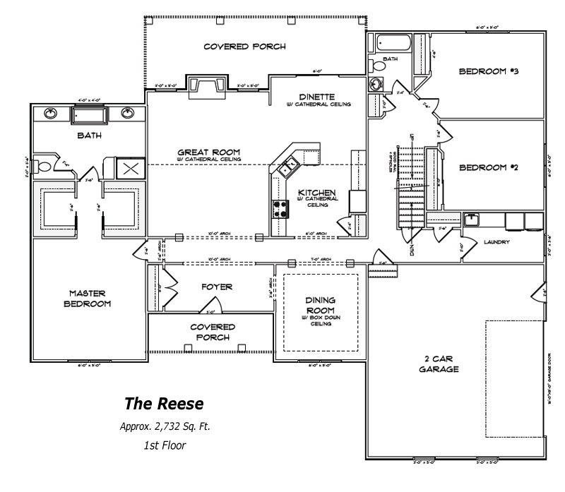 The Reese 1st Floor Plan
